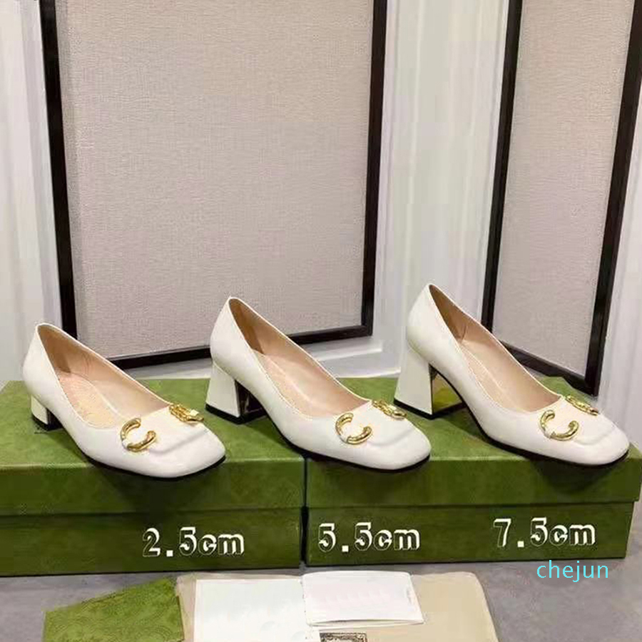 

Designer- Classics Women Summer Sandals fashion shoes Beach Thick bottom slippers lady Leather 2.5cm 5.5cm 7.5cm High heel slides, #1