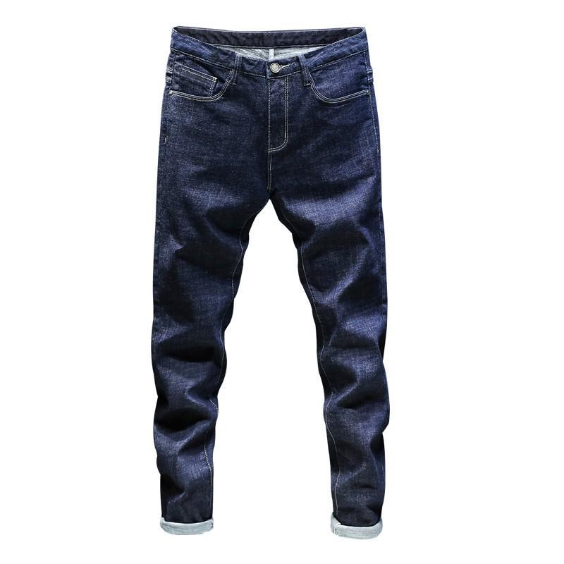 

Men039s Jeans 2021 Slim Fit Ripped Homme Brand Men Cotton Classic Fashion Colors Style Plus Size 40 42 44 9ch4, Blue 8908