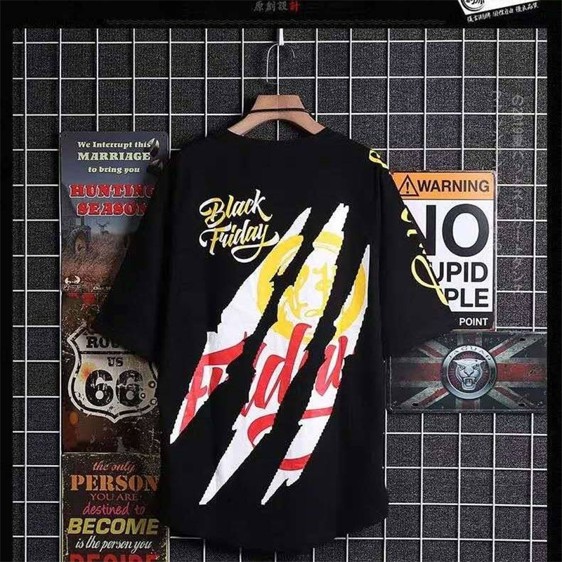 

2021 New Moda Casual Marcas Garra T-shirts Dos Homens Hip Hop Masculino Camisetas Streetwear Vero Harajuku t Camisas Japonesas Para Meninos