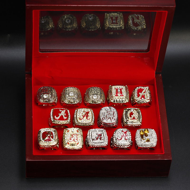 

14pcs 2021 Alabama Crimson Tide National Championship Ring size 11
