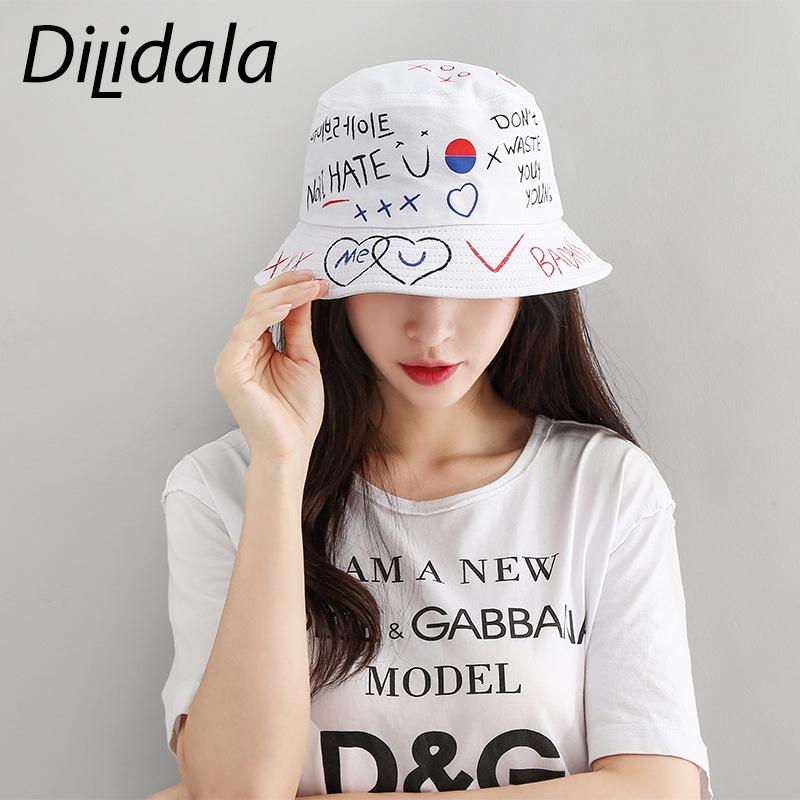 

Cloches DiLidala Fisherman's Hat For Unisex Fashionable Individuality Adult All-Match Sunscreen Casual, White