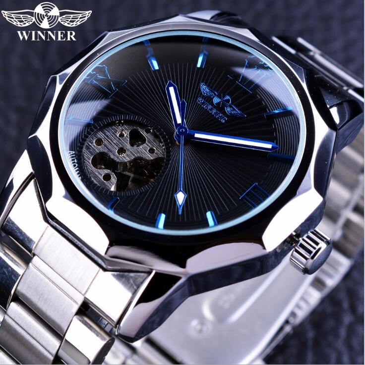 Top sell WINNER fashion men watches Mens Automatic Watch Mechanical watch for man WN46-image-661345091