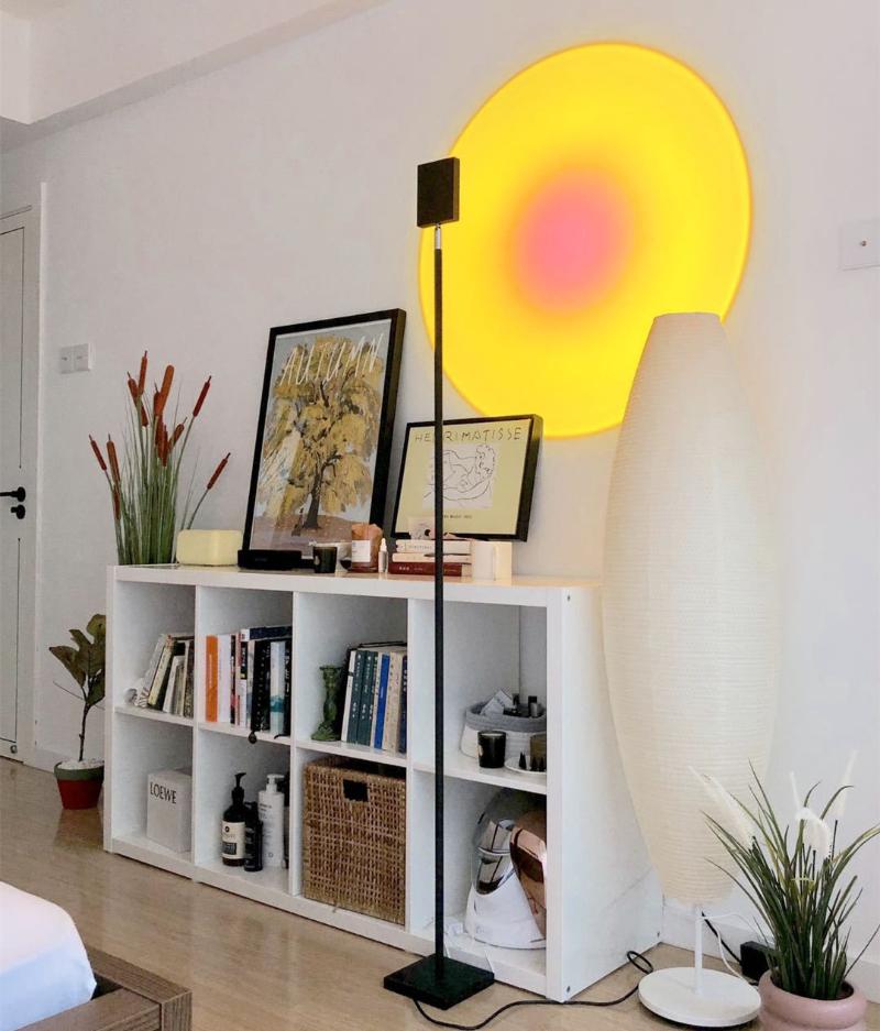 

Home Decoration Color Lighting Floor Lamp Designer Atmosphere Decoration Sunset Floor Lights