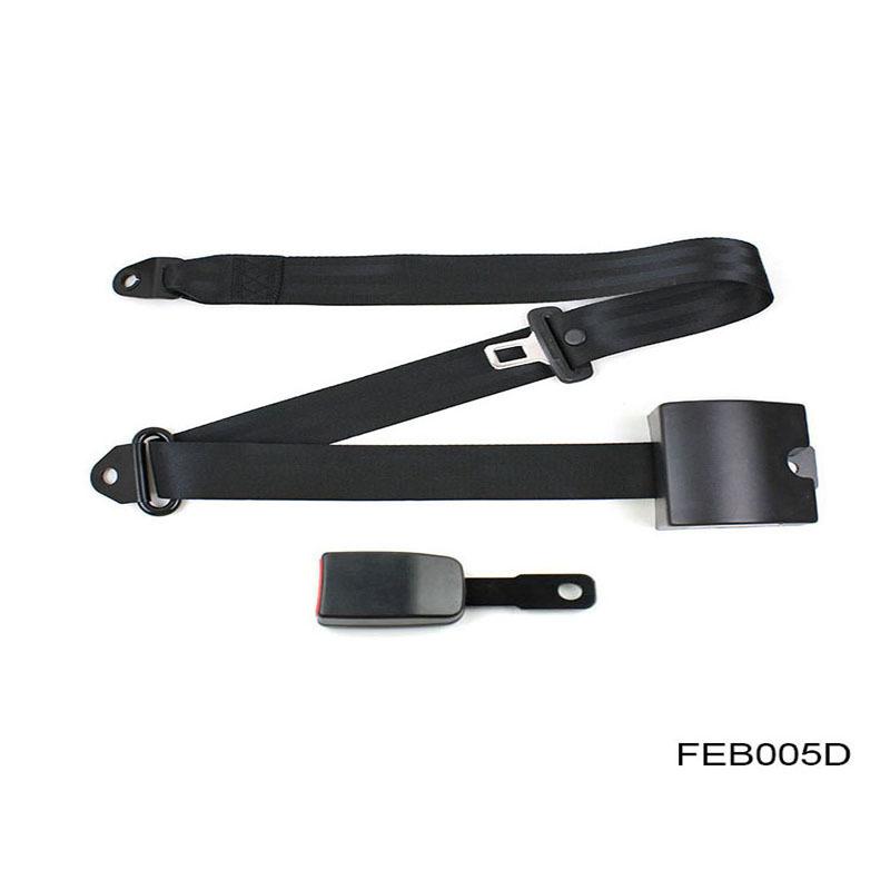 

Safety Belts & Accessories FEB005D Universal Retractable Seatbelt Three Point Seat Belt Car Automatically Locking For All Black Color