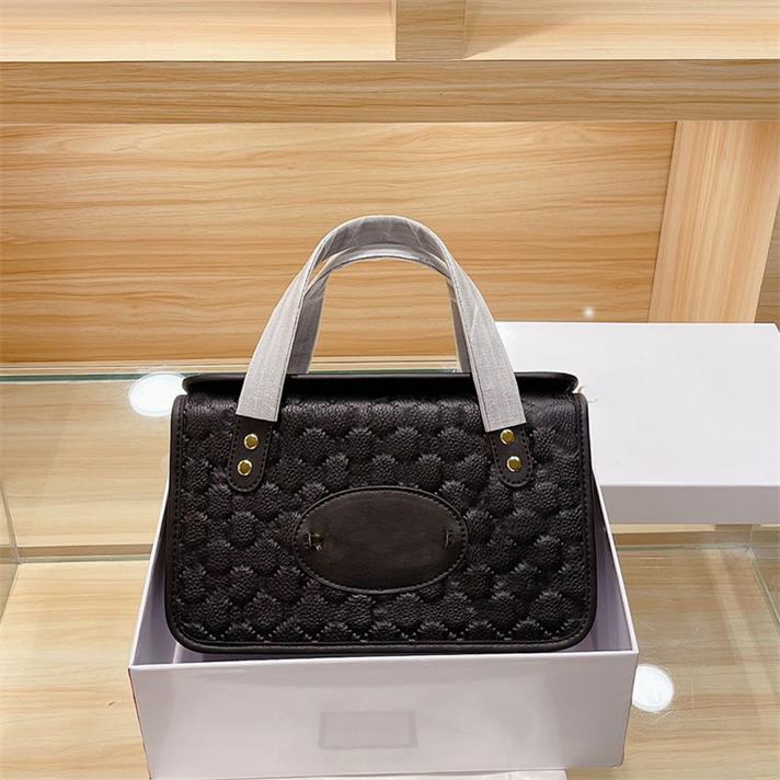 

Fashion Women Handbags Purse Genuine Leather Handbag Embossed Letter Tote Bag Briefcase Design Shoulder Bag Box Delicate Hardware