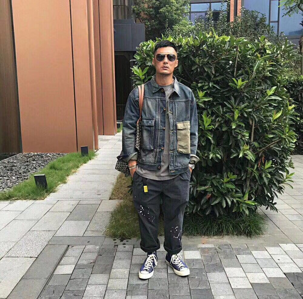 

It is suitable for wtaps mDNS denim men's old madness standard to receive the same fashion brand G1UG, White;black