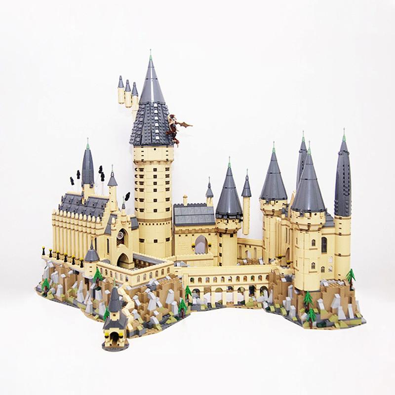 

US EU In Stock 16060 Movie Series 6020Pcs Hogwartsins Magic Castle with 71043 Building Blocks Bricks Toys Gifts