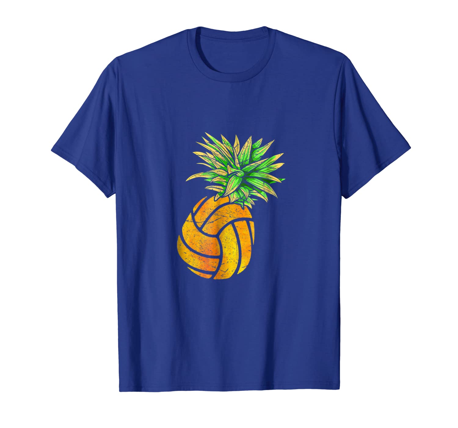 

Funny Pineapple Aloha Beaches Hawaii - Volleyball T-Shirt, White;black
