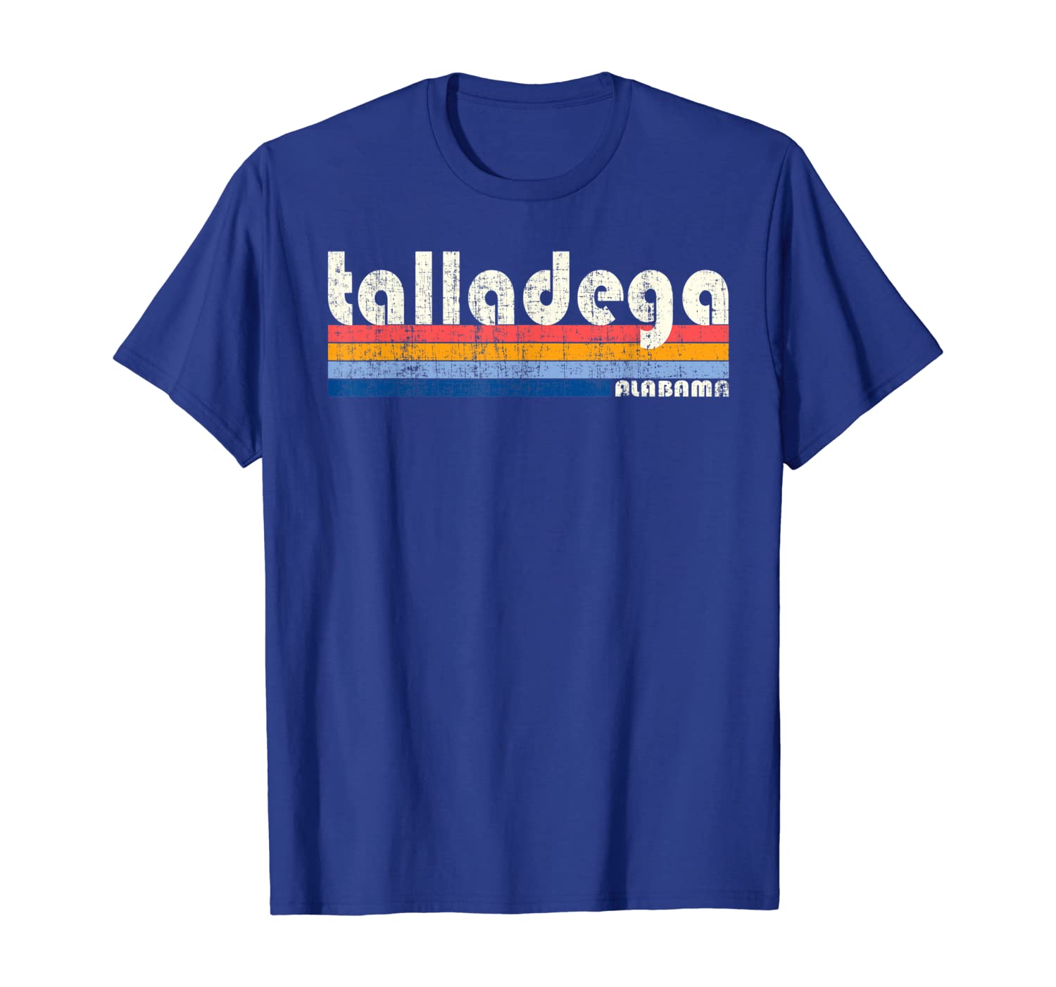 

Vintage 70s 80s Style Talladega AL T-Shirt, White;black