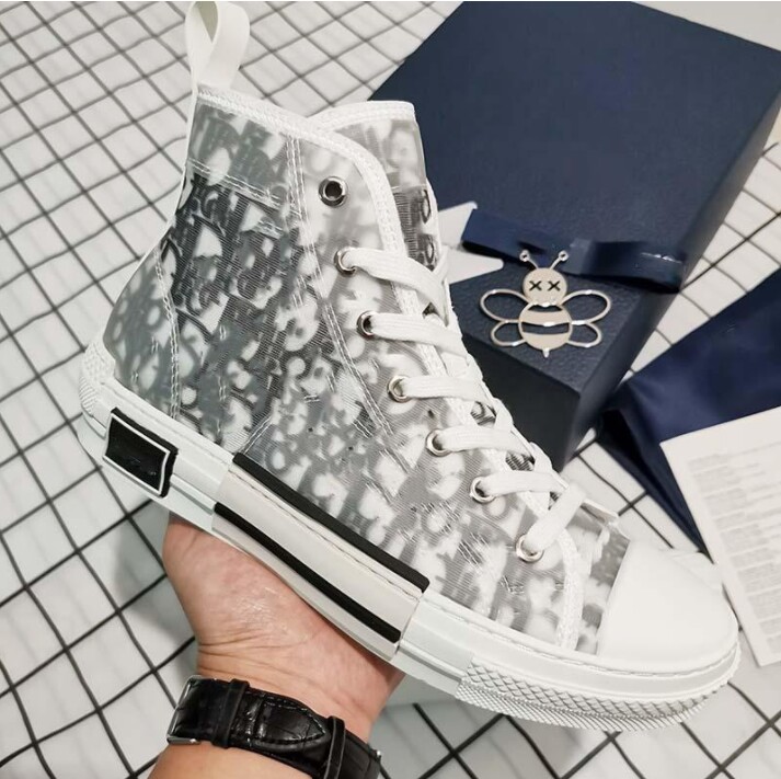 

2020 new Boy girl luxury fashion shoes female designer high heel leather casual running outdoor shoes men and women high shoe size KRA01, 2 no box