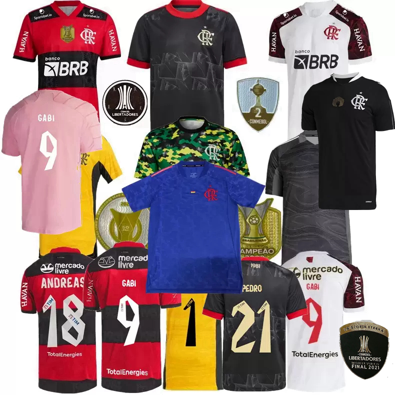 

2021 2022 Flamengo soccer jersey 21 22 Camisa futebol ISLA ANDREAS DIEGO Gabriel B B.HENRIQUE GERSON DE ARRASCAETA PEDRO football shirt, Home