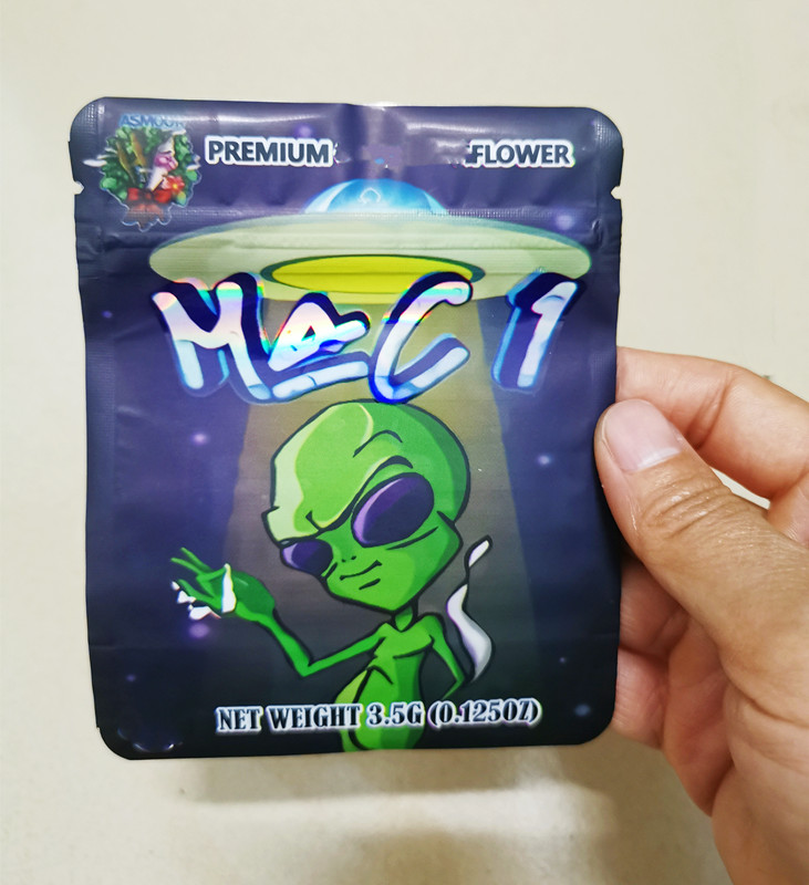 

3.5g mylar bag uncle snoop cookie MAC1 edibles packaging plastic pouch airtight smell proof donmefos gelato custom print your design 2022