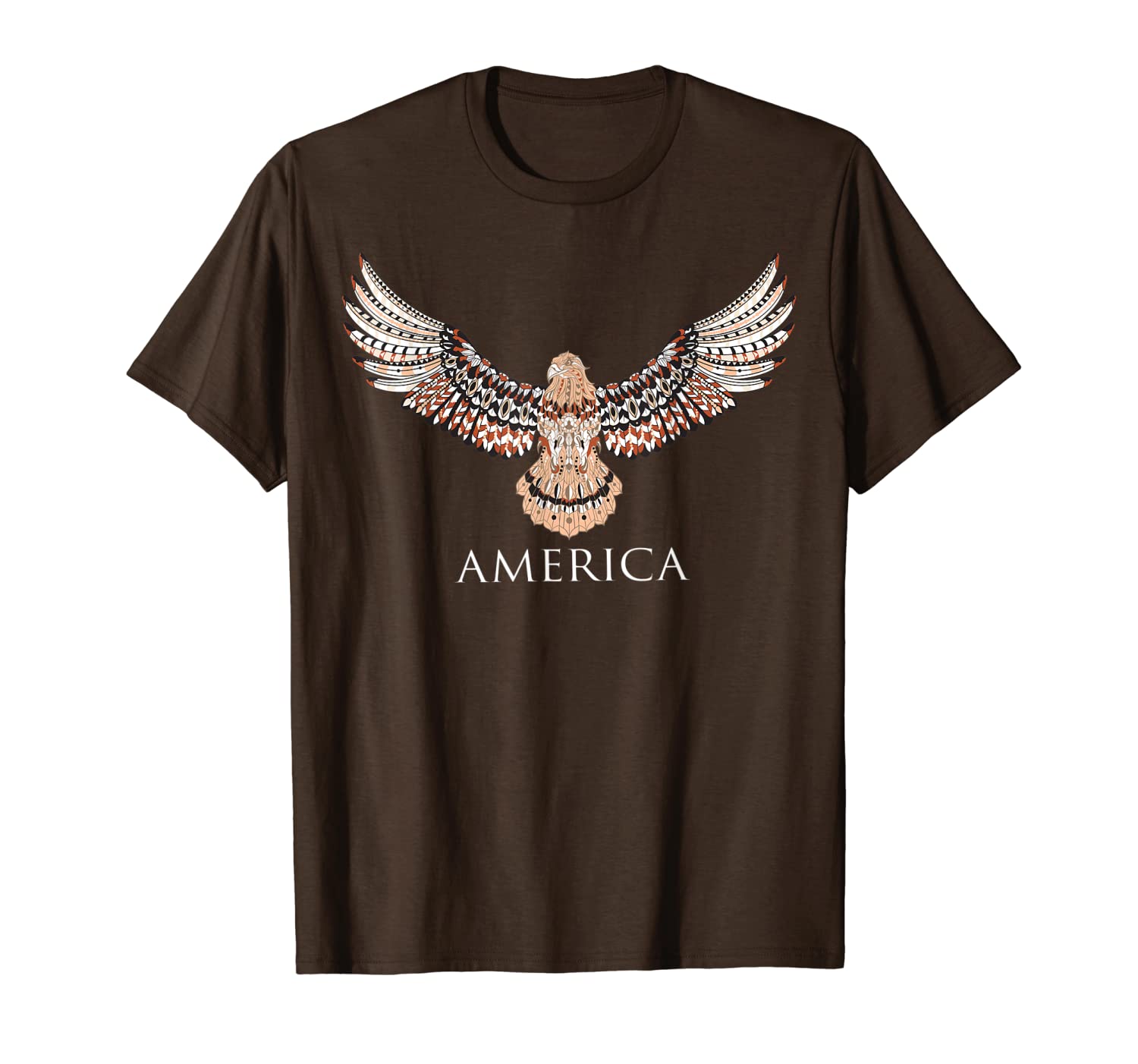 

wolf-pack: patriotic eagle america usa tshirt, White;black