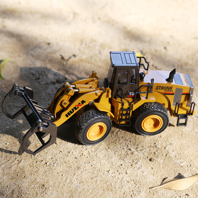 

Electric Heavy Bulldozer Engineering Truck Static Model Educational Toy Kid Outdoor Play Construction Car Alloy Wooden Truck RTR