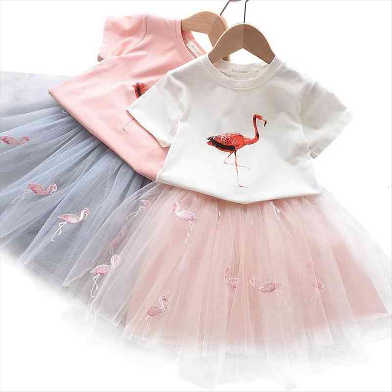 

Cute Kids Dresses For Girls Chiffon Elegant Flower Princess Baby Girls Clothes Sweet Tutu Party Dresses Little Girl Clothes, Red;yellow