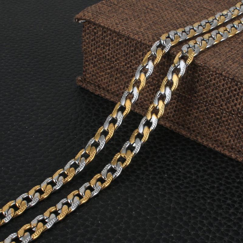 

Wholesale Stainless Steel Jewelry Fashion Gold Color Chain Necklace Design Vintage NFHBBRBC1