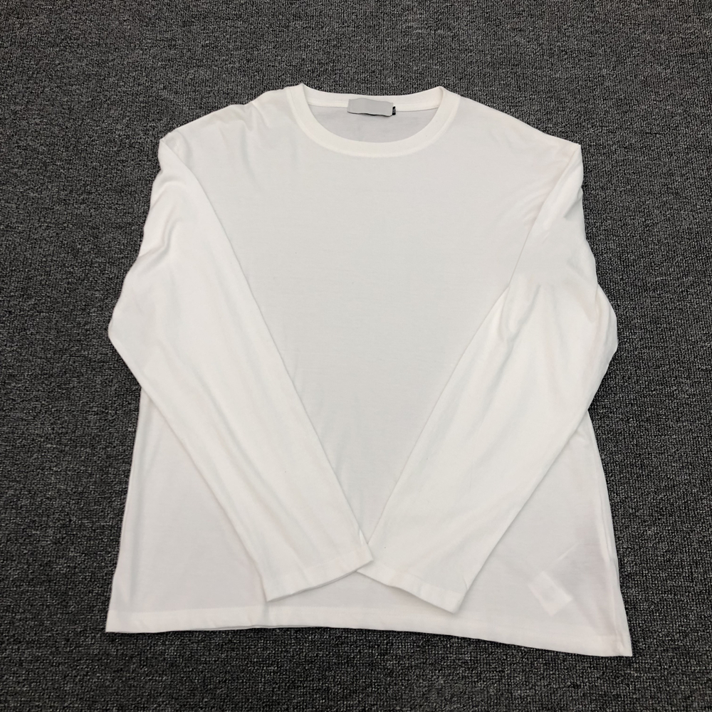 

Men T-Shirts Long Sleeve 100%Cotton T Shirts Good Quality Spring Autumn Round Neck Long-Sleeved Sweatshirt Streetwear Causal Mens Clothing, Orange#xb