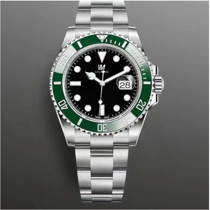 

latest 2021 41mm Black Green Men's Automatic Watch BP Factory 2813 Watches Clean Ceramic Bezel Eta Men Steel 126610 Dive Waterproof Wristwatches, Customize