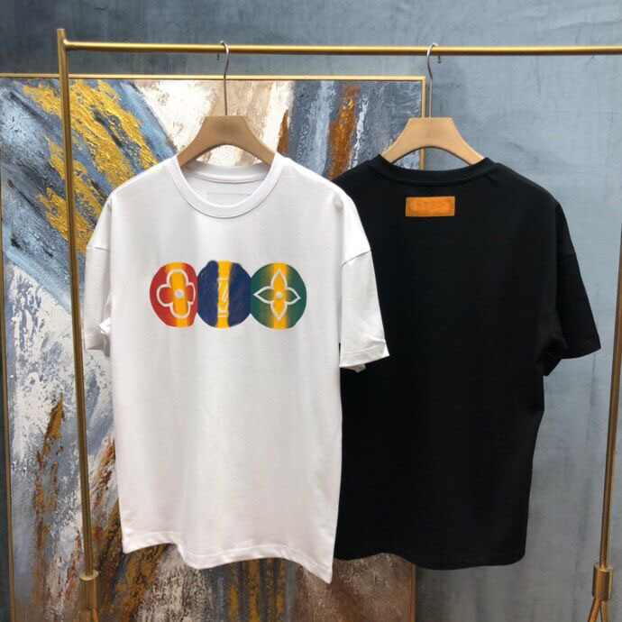 

High-quality T-shirt 2021 world premiere women's men's short-sleeved outdoor design style T-shirt men's casual top clothes f892, White;black