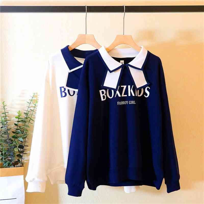 

Children's clothing college girls' sweater 2021 autumn dress foreign style big children's long sleeve T-shirt primary and secondary