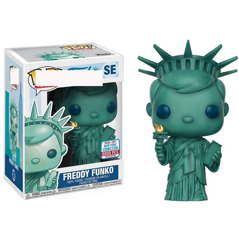 FUNKO POP Figures Statue of Liberty Hand Office Aberdeen Model Decoration Toy FREDDY FUNKO Image Limited SE#