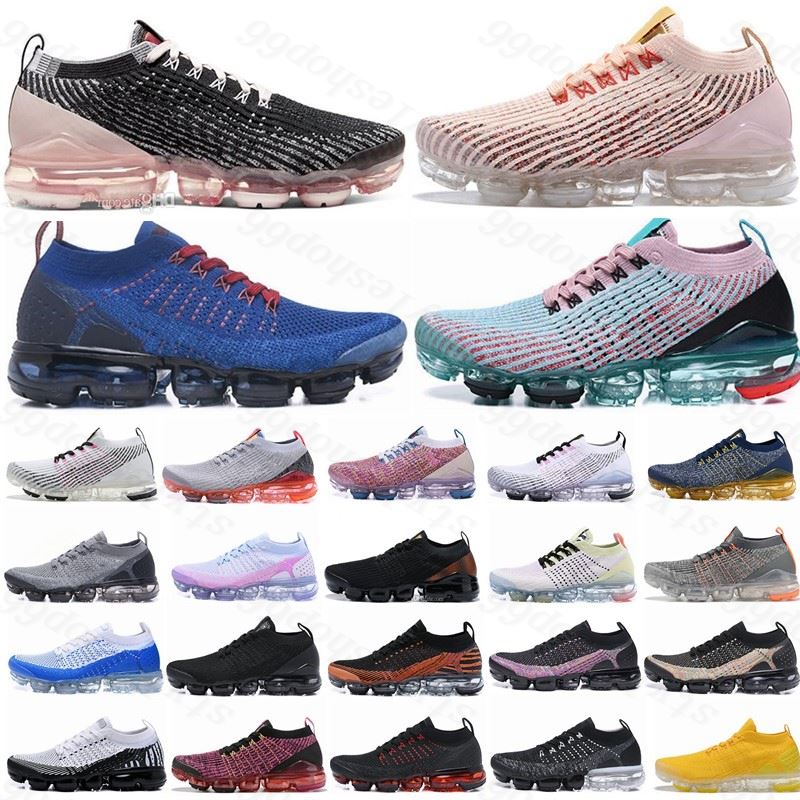 

HOT New Top quality arrival Fly 2.0 3.0 Sneakers Knit Mens Women Running Shoes Triple Black White Rainbow Sports Shoe EUR 36-45