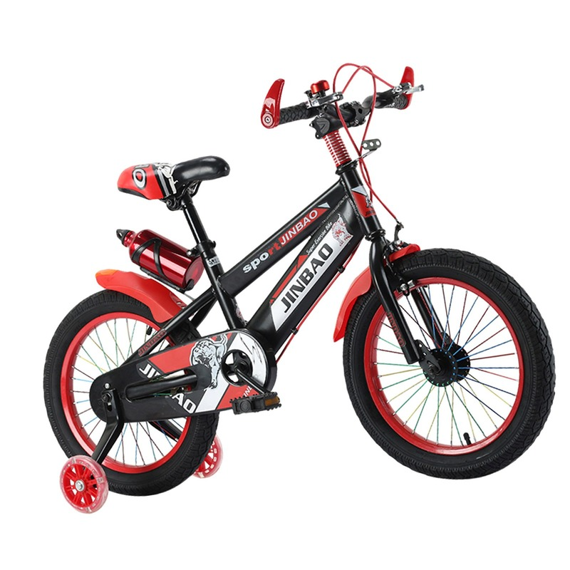 

Children BikeNon-slip Grip Thick Tires Anti-skid Shock Absorption Balance Bike For Boys Girls With Training Wheels, Multi-color