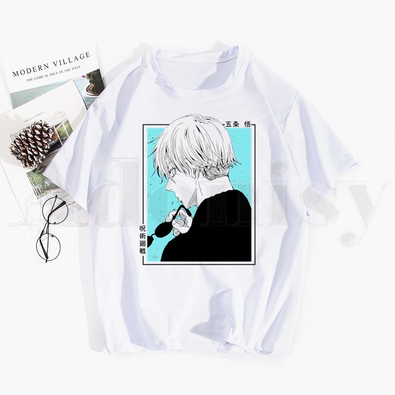

Men' T-Shirts Japanese Anime Jujutsu Kaisen Yuji Itadori T Shirts Tops Tees Men Women Short Sleeve Casual Shirt Streetwear Funny