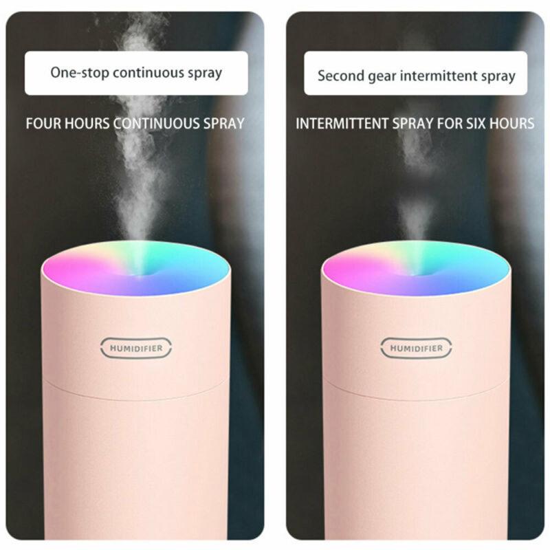 

Purifier Air Humidifier USB Supply White 270ml Aroma Car Diffuser Essential