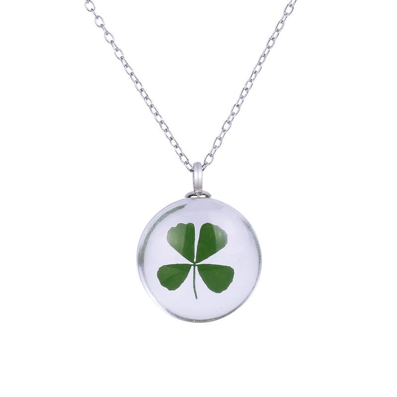 

Pendant Necklaces Hou Bian Lovely Murano Dry Glass Heart Necklace Pendants For Women Silver Plated Chain 4styles Handmade DIY Jewelry Gifts