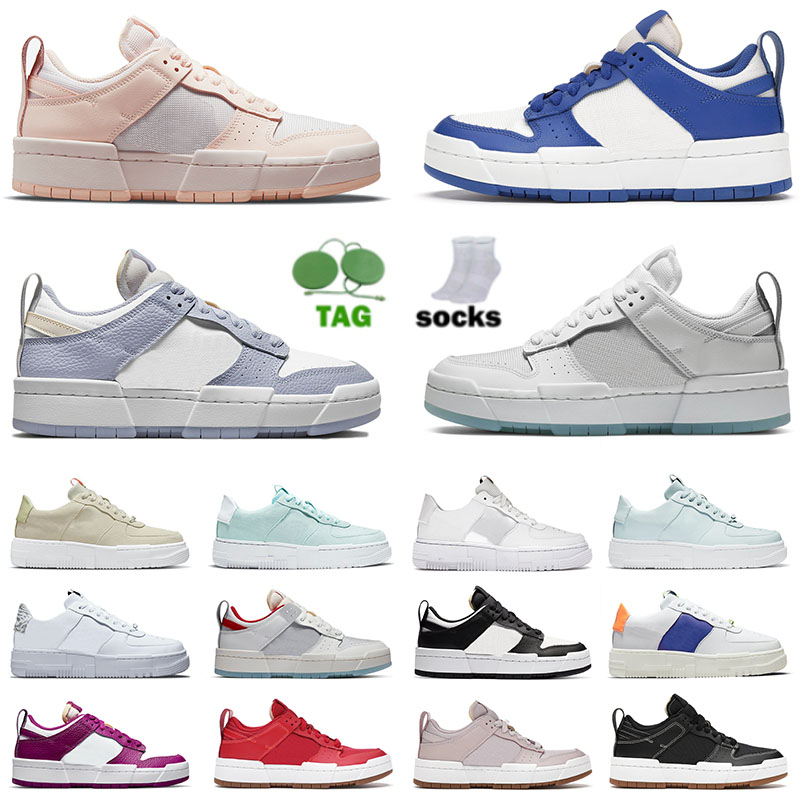 

Dunk Low Disrupt Pixel Men Women Running Shoes Red Gum Ghost Metallic Gold Black Air Forces 1 Game Royal White Airforce One Sports Sneakers Trainers, A10 36-45 pixel mint green suede