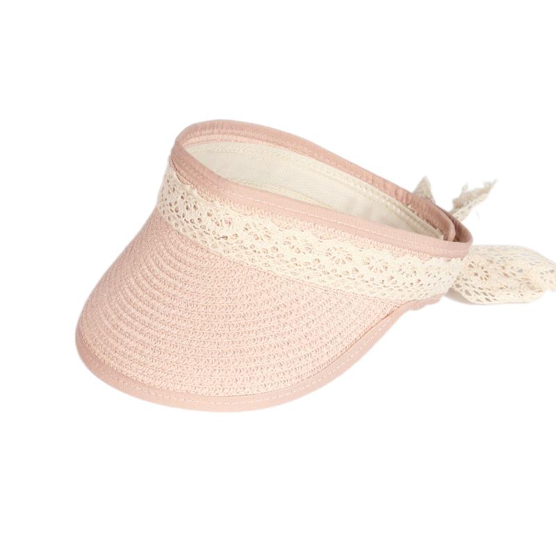 

Wide Brim Hats Women Foldable Sunshade Hat Summer Travel Beach Straw Empty Top For Ladies And, Black