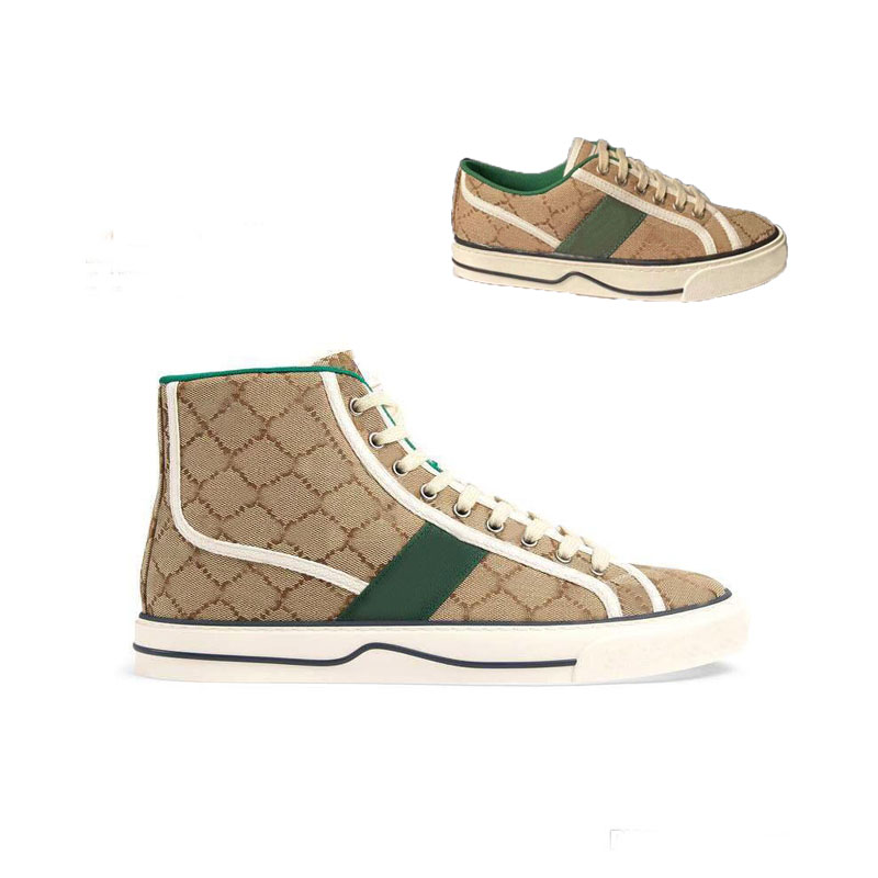 

Men High top Casual shoes women leather lace-up sneaker fashion designer boot Basketball Running Trainers Letters Loafers woman Flat gym sneakers size 35---45 With box, Colour 6