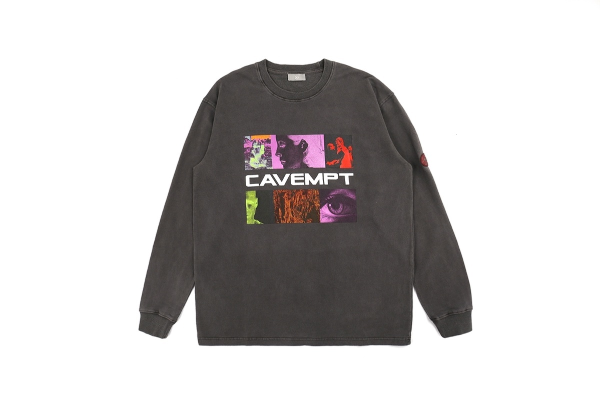 

2021 New Vintage Wash Do-over Men Women Oversize Top Tee Japanese Street Hip-hop Trendy T-shirts Dj0r, Black