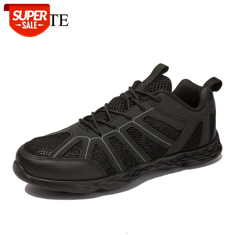 

WOTTE Men Casual Shoes Super Breathable Man Walking Shoes Summer Leaky Water Footwear Men's Loafers chaussure homme Big Size 50 #Sm5D