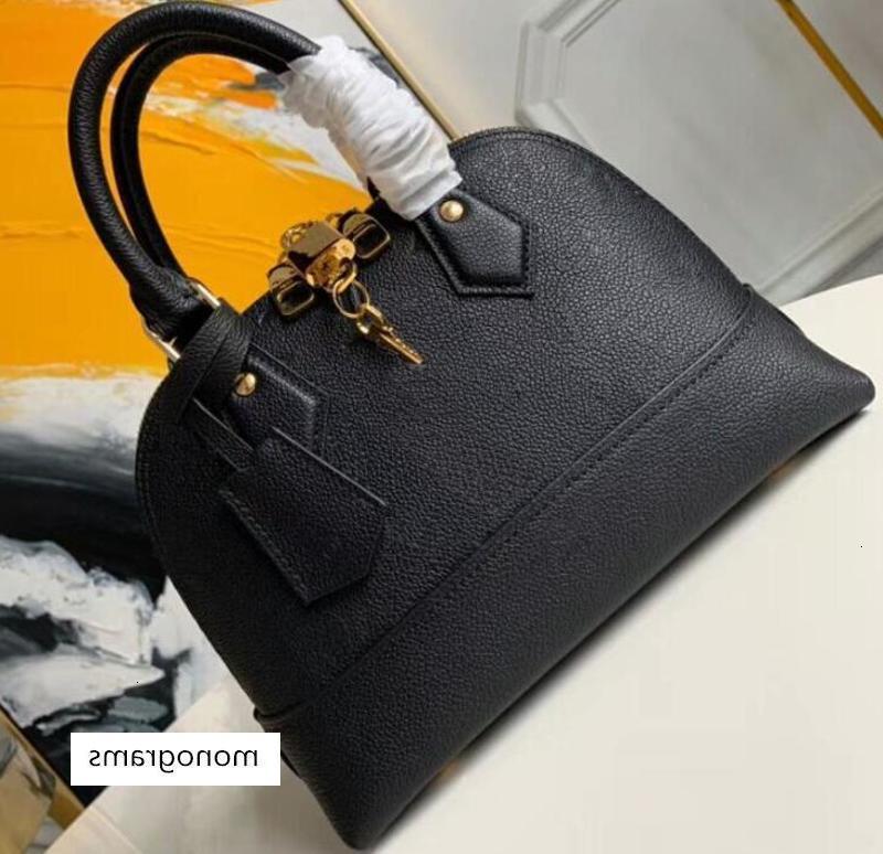 

Realfine888 New 5A top Quality M44829 25cm Neo Allma BB Momogran Empreinte Handles Handbag,real Leather with Dust Bag,Free Shipping