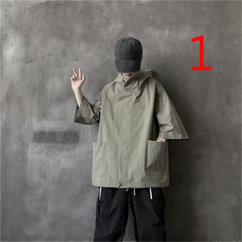 

2021 New Men's T-shirt Casual Loose White Short-sleeved Pure Cotton Student Bottoming Shirt Solid Color Vqxf
