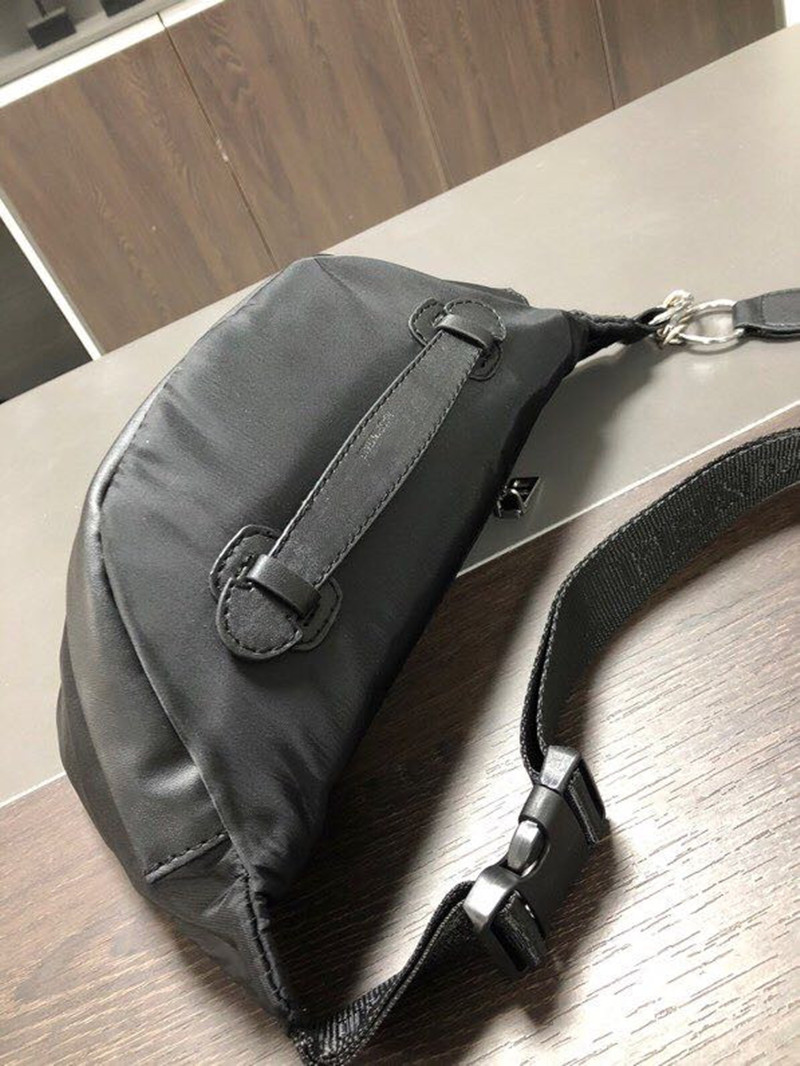 

Women bags men waist new fashion shoulder bag high quality nylon chest belt crossbody bag handbag Fannyback bumbag 28x18x14cm