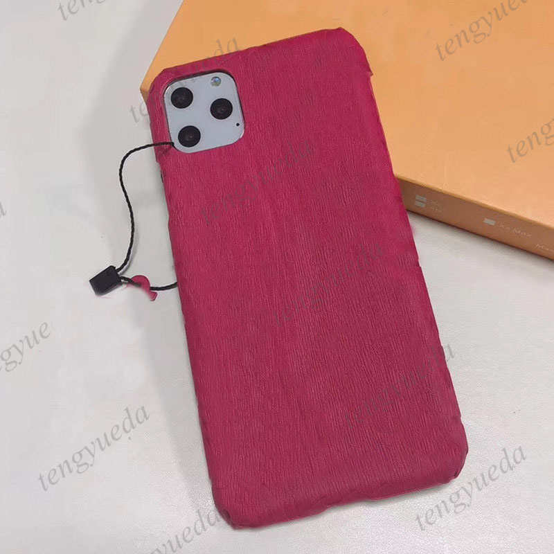 

Fashion Hard Shell Luxury Phone Cases for iphone 14 14pro 14plus 13 Pro Max 12 12pro 11 11pro XS XR XsMax 8 plus Designer Embossed Leather Cellphone Case with Gift Box, Red-v.letters