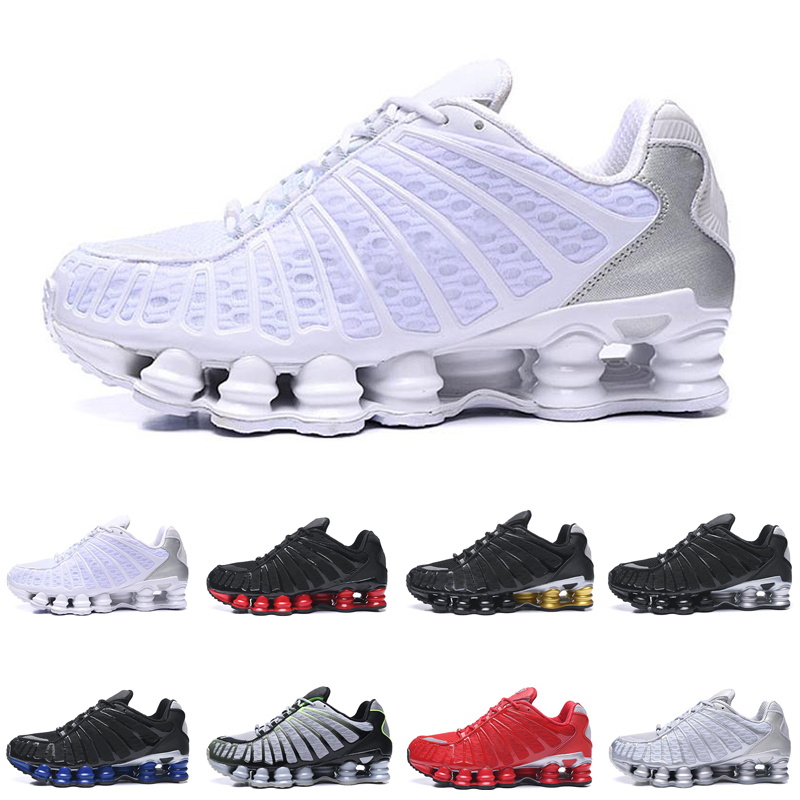 

hotsale TL Shox men running shoes des chaussures outdoor trainers Enigma Triple Black White Speed Red Silver bullet Gold mens sport sneakers, #27 black red