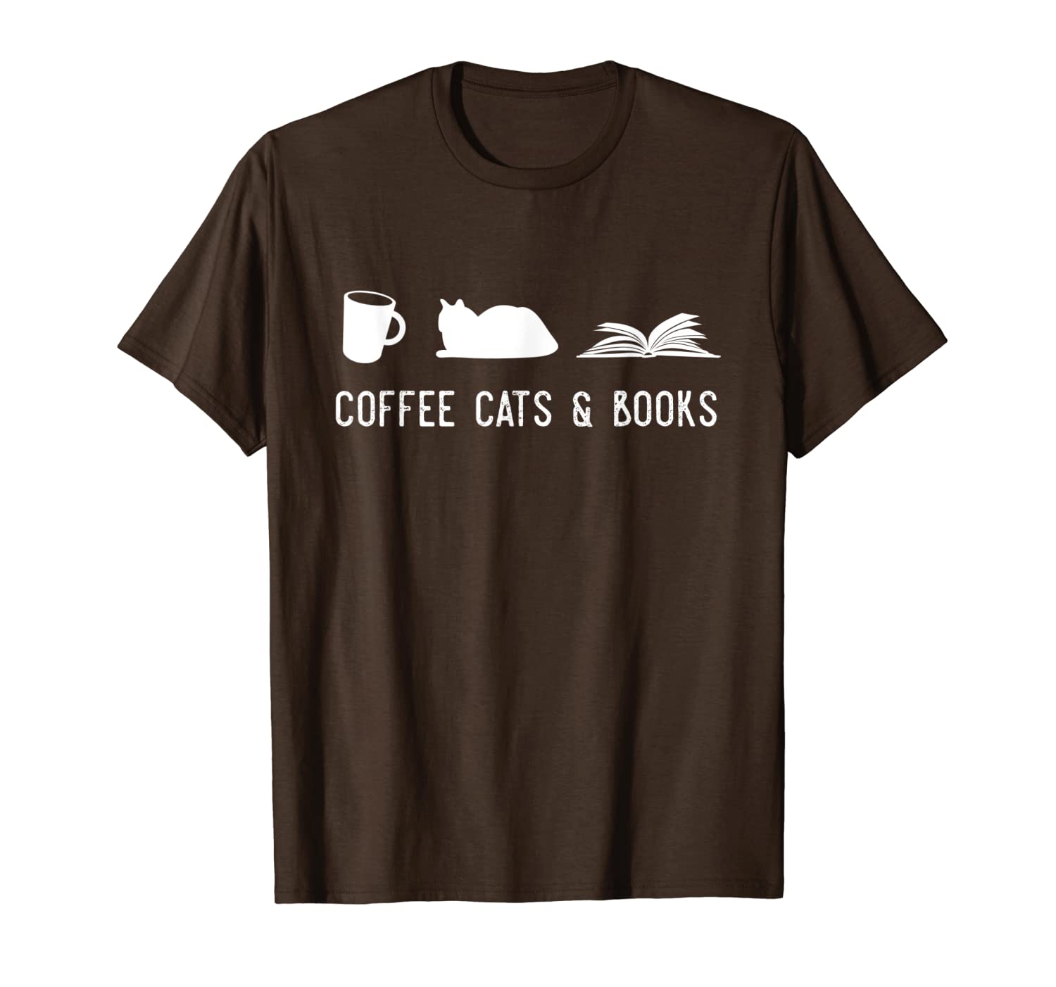 

coffee cat book shirt cute bookworm librarian gift, White;black