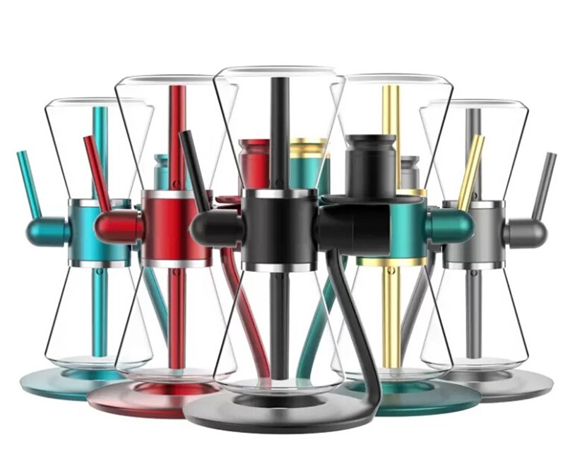 

Mingvape Sandglas Gravity Smoking Hookah Portable Vaporizer Bong Kit Water Pipe Oil Glass Pipes Shisha Smoke Accessories