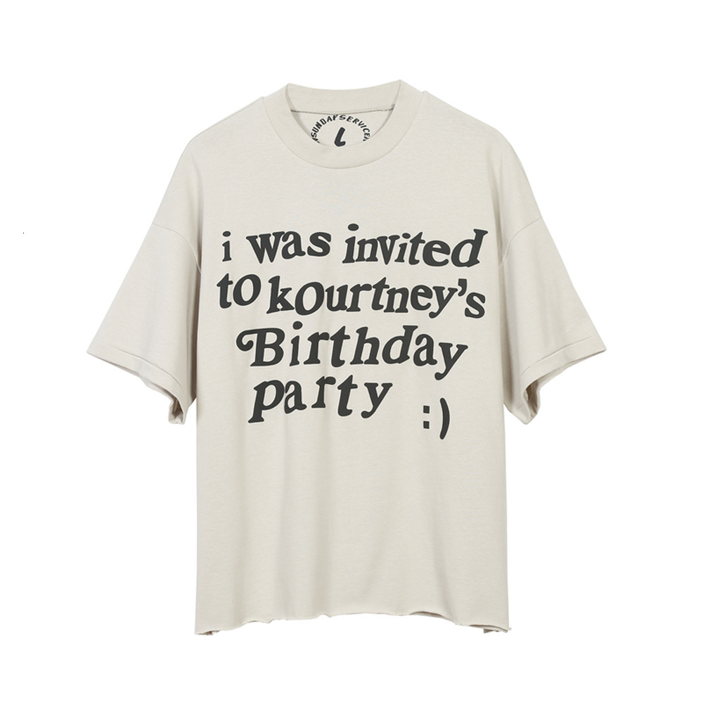 

2021 New Sskanye West Kourtney Festa Aniversrio Cpfm Confiana Deus Impresso Camisetas Dos Homens Das Mulheres Streetwear t Camisa De 2di0