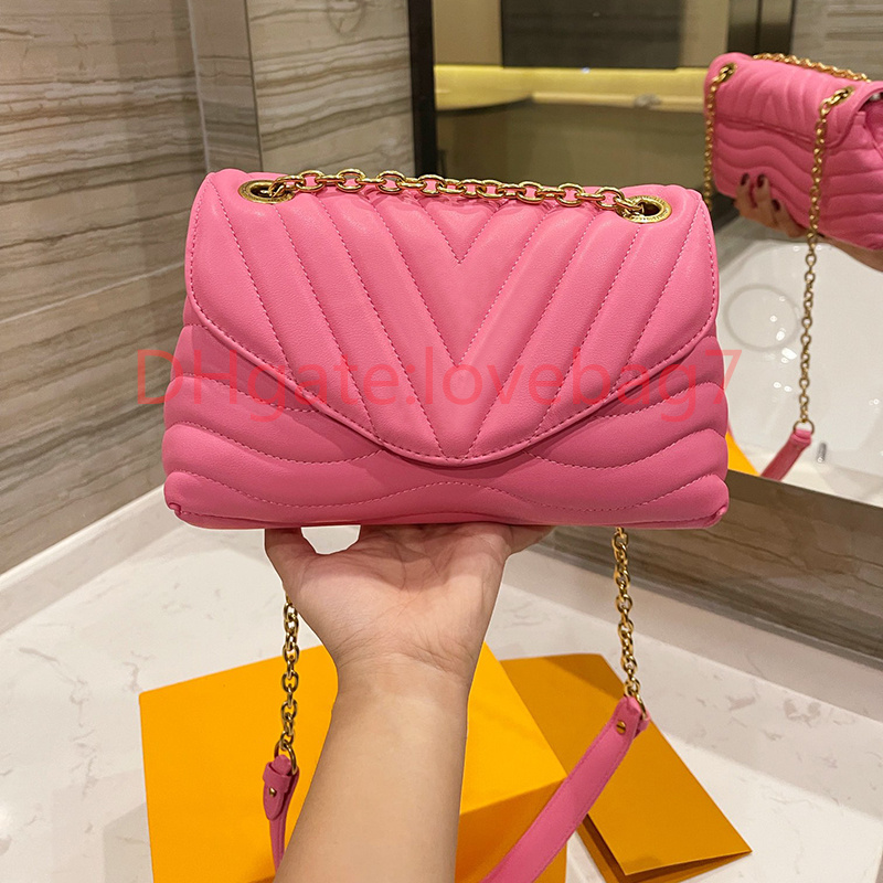 

2021 High Qulity Bag Casual Women Handbag Ladies Classic Fashion Shoulder Bags Genuine Leather Luxurious All-Match Messenger Pack Wallet, Box