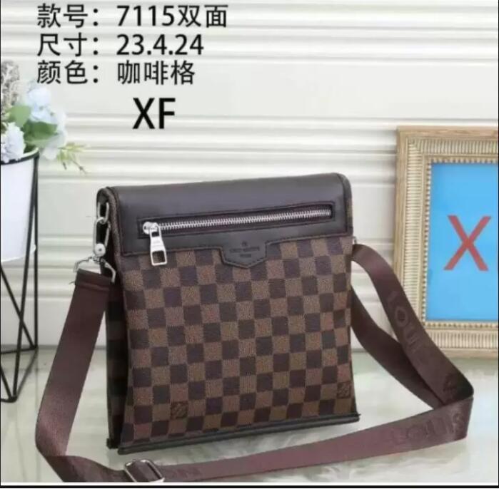 2021 fashion Luxury classical crossbody bag man briefcase fashion mens Business Crossbody Shoulder Bag Purse GG's LOUIS's VUTTON's