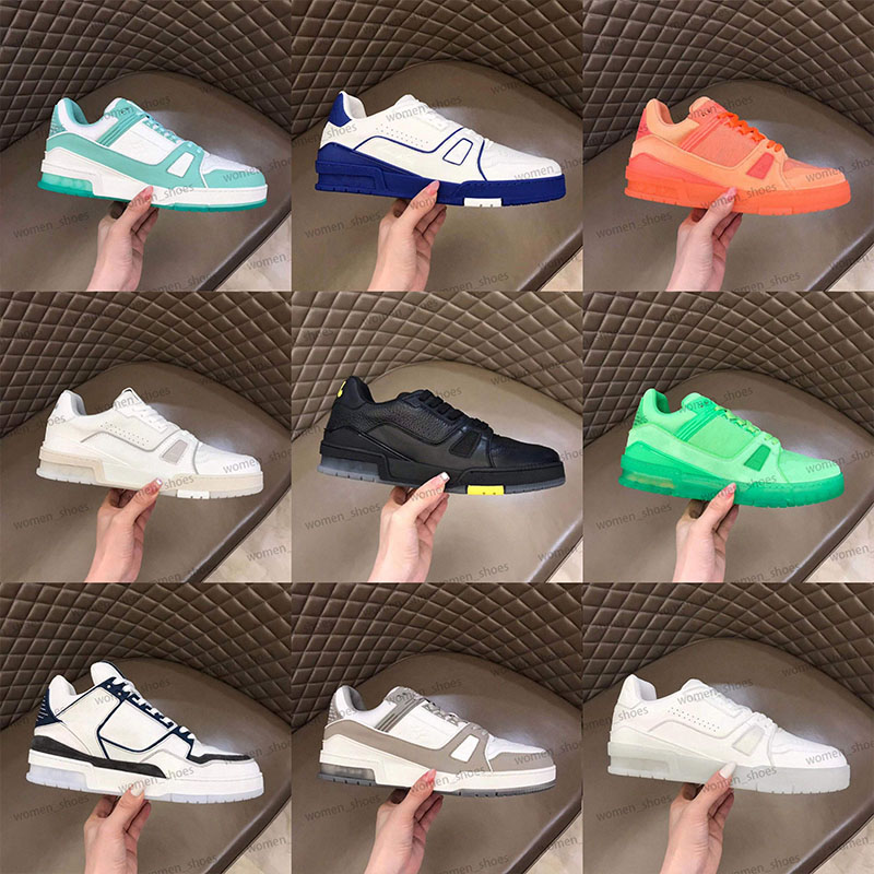 

2022 luxury designer shoe men top quality casual shoes classic high quality patent flat trainers genuine leather sneakers loafers