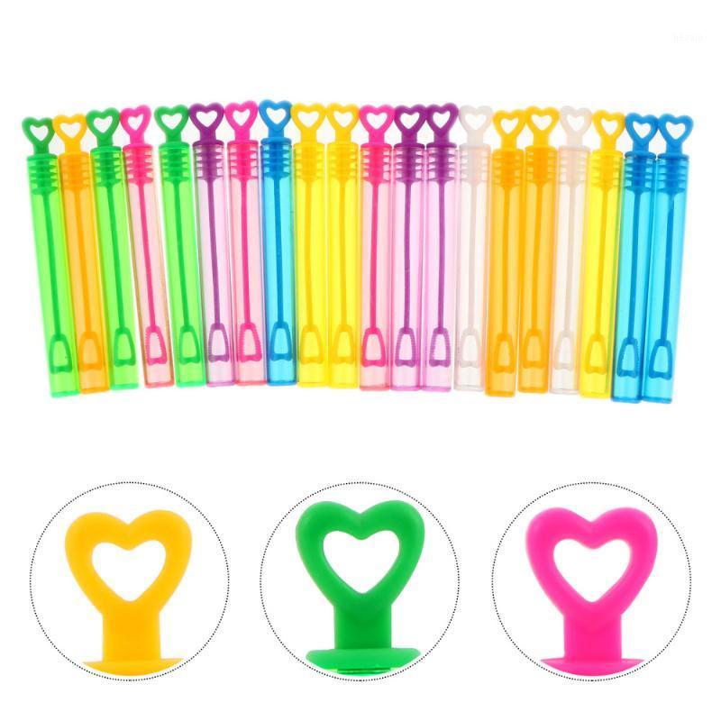 

Storage Bottles & Jars 20pcs Empty Blowing Bubble Bottle Set Stick Wand (Random Color)