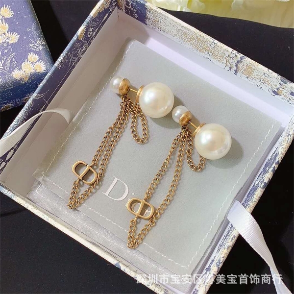 

D home / Dijia pearl Tassel Earrings 925 silver needle cd2021 tassel1, Golden