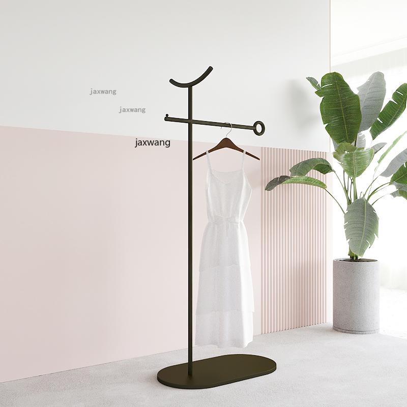 

Clothing & Wardrobe Storage Wrought Iron Home-stay Balcony Villa Floor Coat Rack Simple Store Study Bag Racks Creative Restaurant Coffee Han