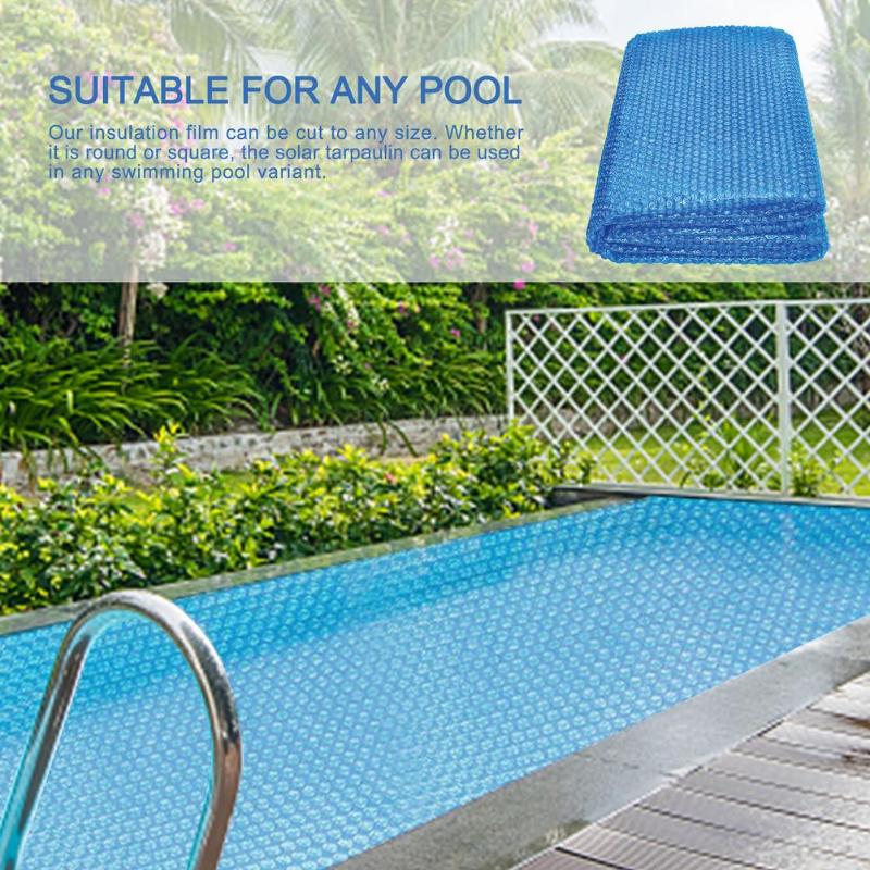 

Pool & Accessories Rectangular Cover Solar Tarpaulin Swimming Protection Heat Insulation Film For Indoor Outdoor Accessorie